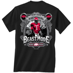 Arkansas Beast Mode ss t shirt