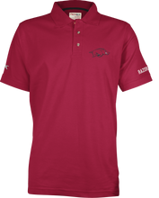Load image into Gallery viewer, S/S Northfork Solid Polo - Cardinal Red
