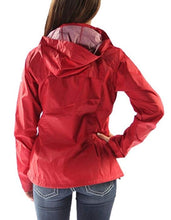 Load image into Gallery viewer, Columbia Women&#39;s Collegiate Glennaker Lake Rain Jacket Red Razorback
