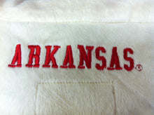 Load image into Gallery viewer, Arkansas Zip Front Fleece Cream
