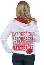 Load image into Gallery viewer, Razorback Star Studded Zip Up
